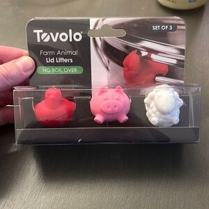 Animal lid lifters no boil over tovolo​​​​